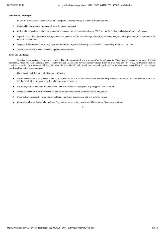 Ten-League International Holdings Limited美股纳斯达克IPO上市招股说明书_第8页