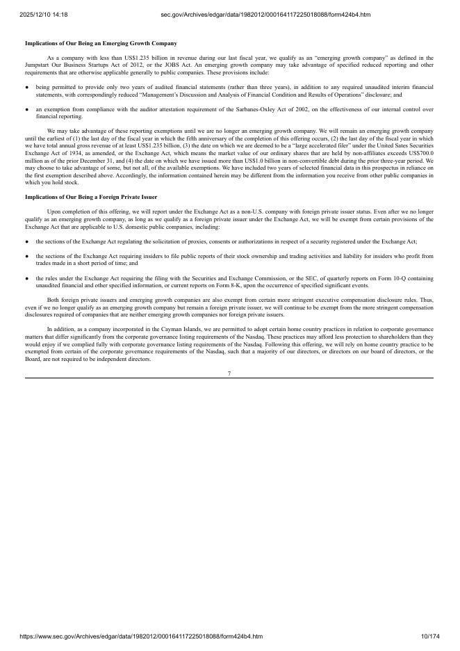 Ten-League International Holdings Limited美股纳斯达克IPO上市招股说明书_第10页