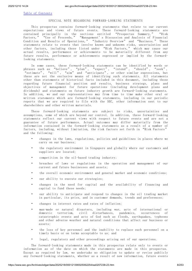 Delixy Holdings Limited美股纳斯达克IPO上市招股说明书_第8页