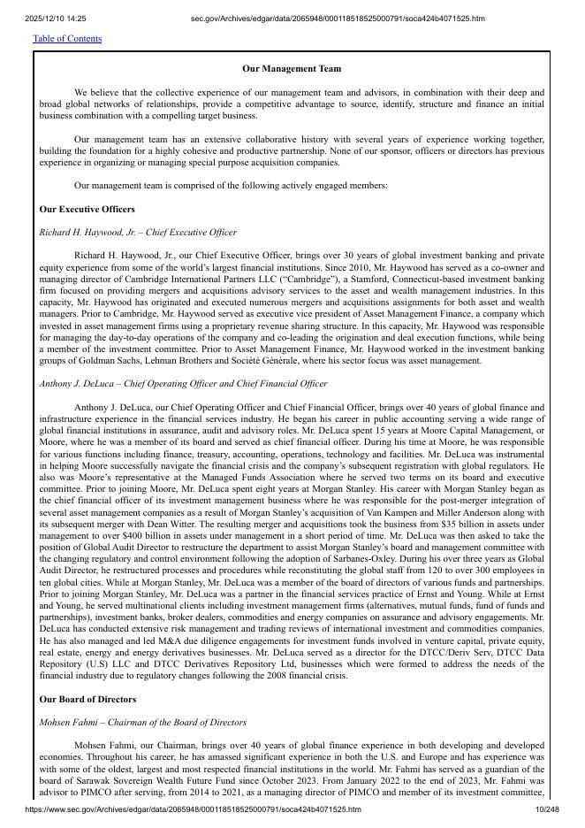 Solarius Capital Acquisition Corp.美股纳斯达克IPO上市招股说明书_第10页