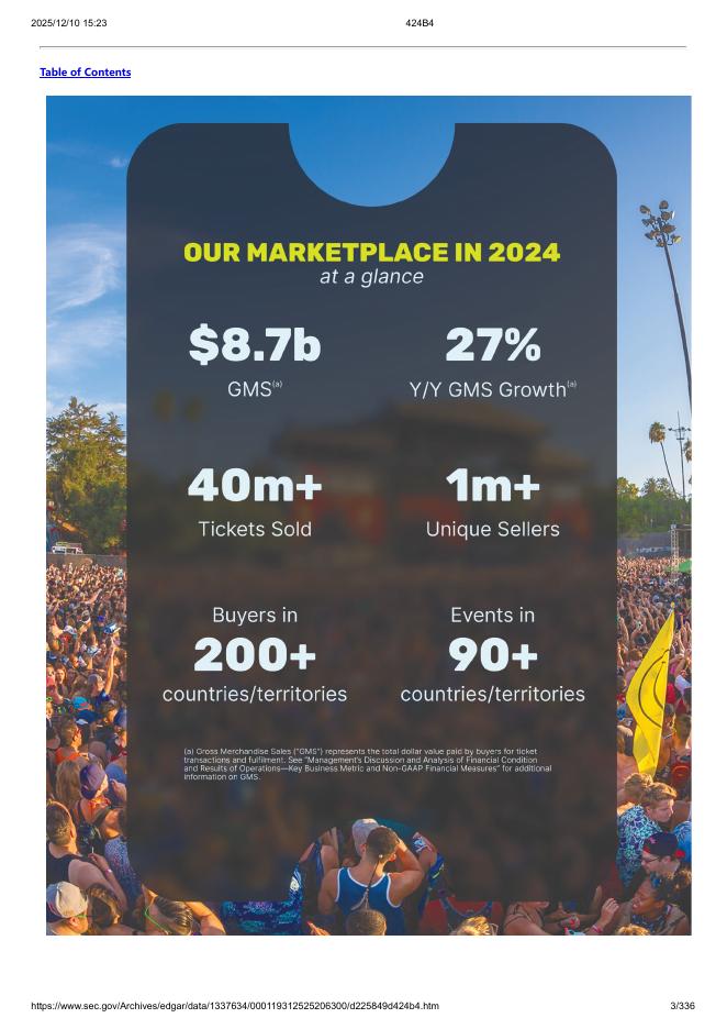 StubHub Holdings, Inc.纽约证券交易所IPO上市招股说明书_第3页