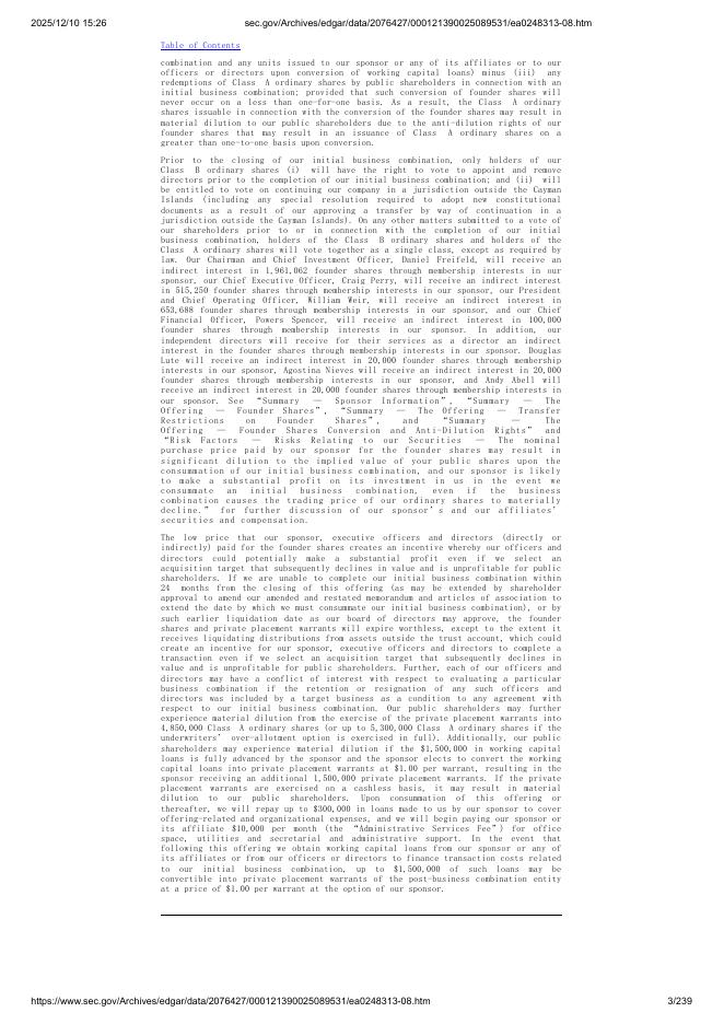 Galata Acquisition Corp. II美股纳斯达克IPO上市招股说明书_第3页