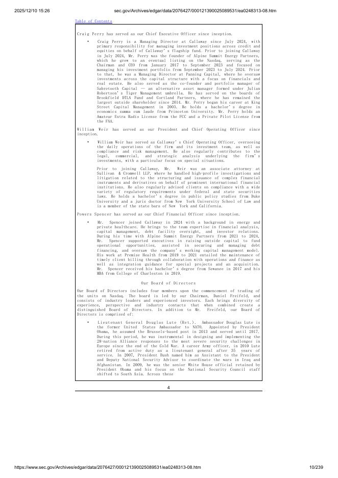 Galata Acquisition Corp. II美股纳斯达克IPO上市招股说明书_第10页