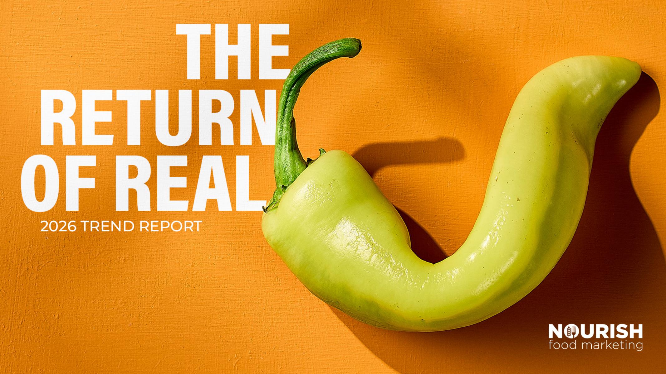 Nourish：2026年食品饮料行业趋势报告（英文版）海报