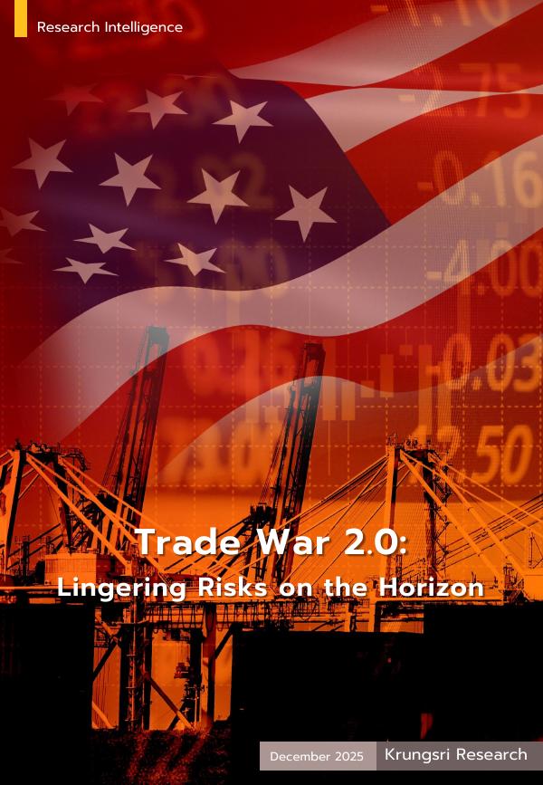 泰国大城银行研究中心：2025年贸易战2.0：迫在眉睫的长期风险研究报告（英文版）海报