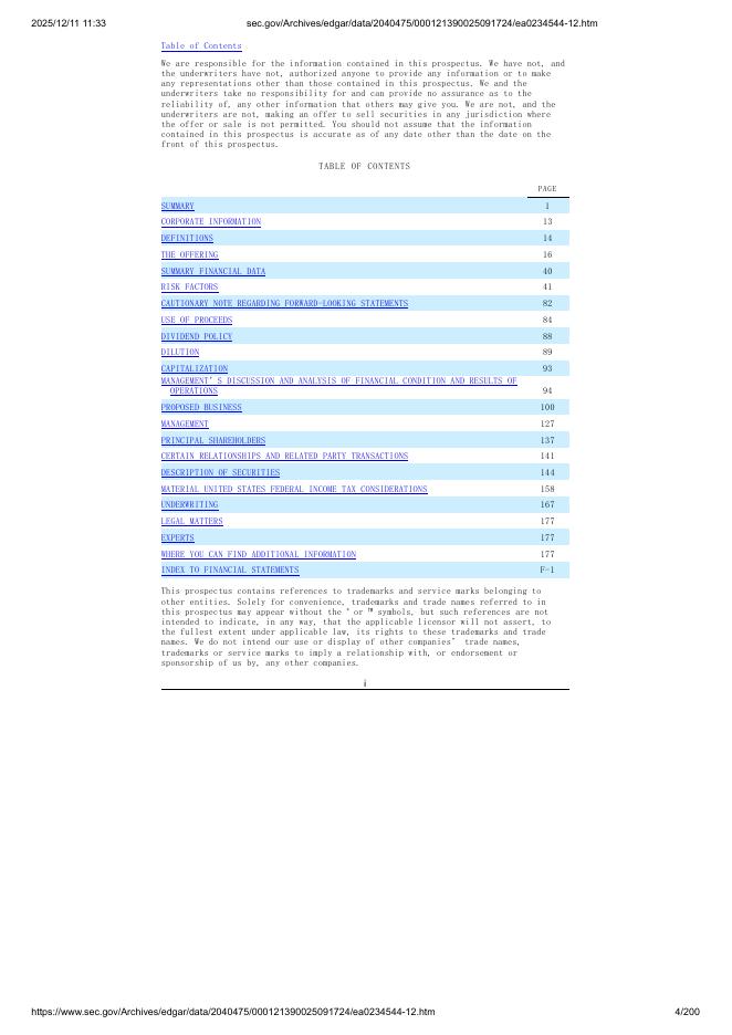 Drugs Made In America Acquisition II Corp.美股纳斯达克IPO上市招股说明书_第4页