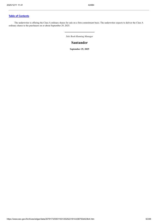 American Exceptionalism Acquisition Corp. A纽约证券交易所IPO上市招股说明书_第6页