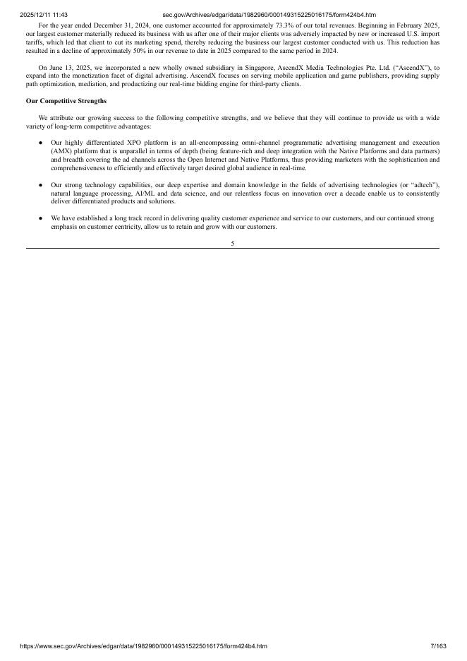 Knorex Ltd.纽约证券交易所IPO上市招股说明书_第7页