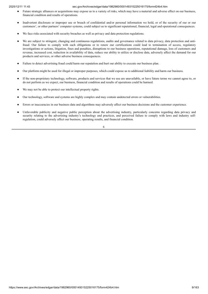 Knorex Ltd.纽约证券交易所IPO上市招股说明书_第9页