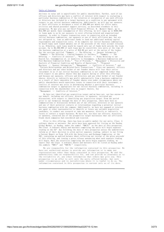 BTC Development Corp.美股纳斯达克IPO上市招股说明书_第3页