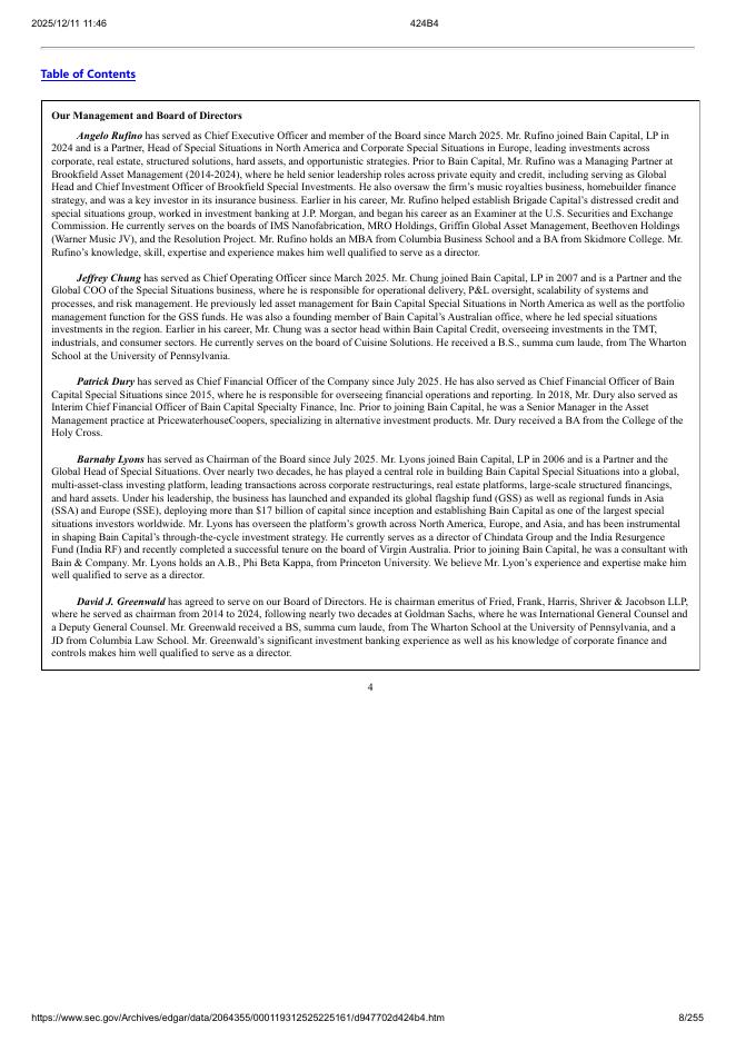 Bain Capital GSS Investment Corp.美股纳斯达克IPO上市招股说明书_第8页