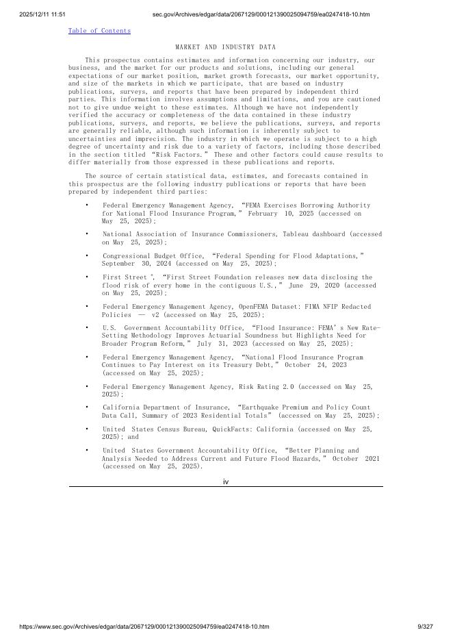 Neptune Insurance Holdings Inc.纽约证券交易所IPO上市招股说明书_第9页