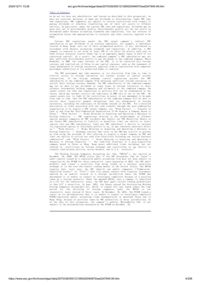 AA Mission Acquisition Corp. II纽约证券交易所IPO上市招股说明书_第4页