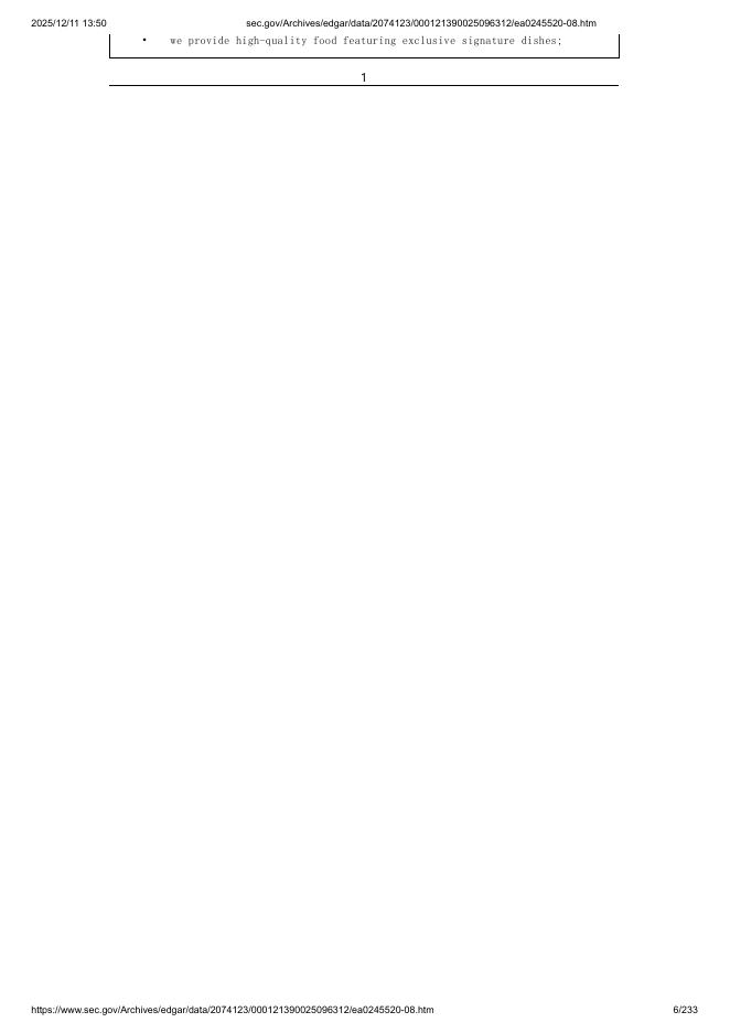 CCH Holdings Ltd美股纳斯达克IPO上市招股说明书_第6页