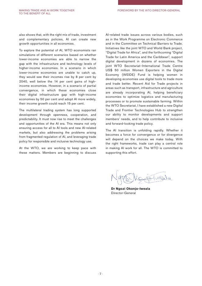 WTO世界贸易组织：2025年让贸易和人工智能协同工作，造福所有人（英文版）_第9页