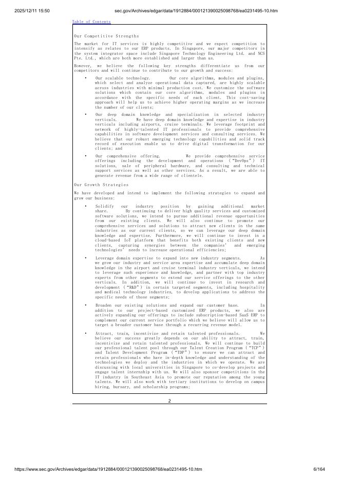 Republic Power Group Limited美股纳斯达克IPO上市招股说明书_第6页