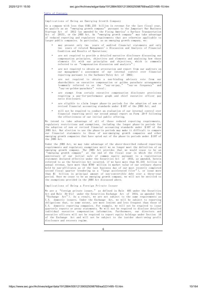 Republic Power Group Limited美股纳斯达克IPO上市招股说明书_第10页