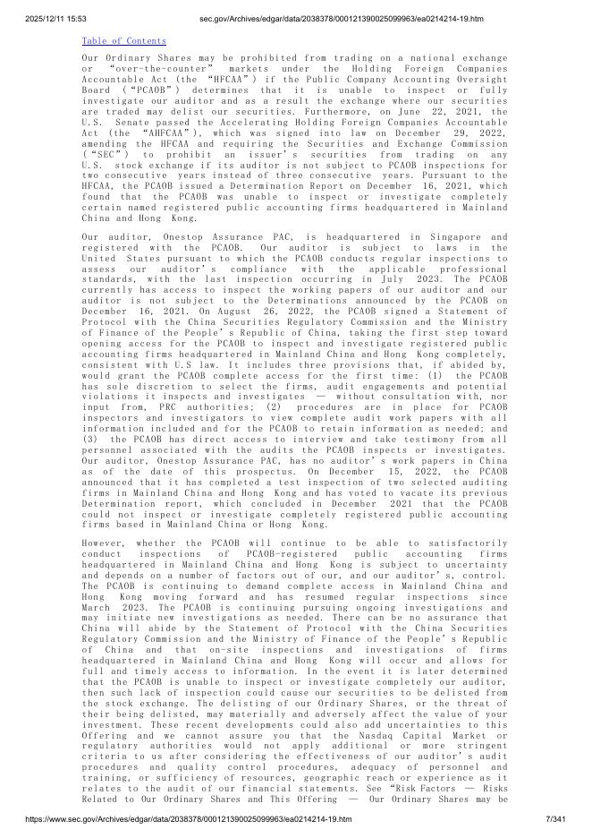 Acco Group Holdings Limited美股纳斯达克IPO上市招股说明书_第7页