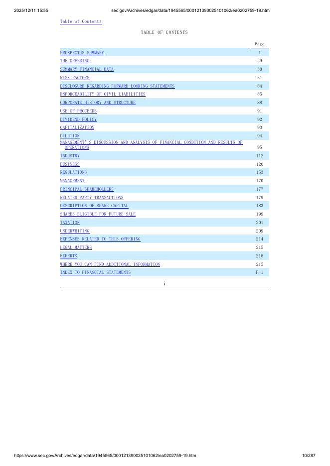 BGIN Blockchain Limited美股纳斯达克IPO上市招股说明书（2025年10月更新版）_第10页