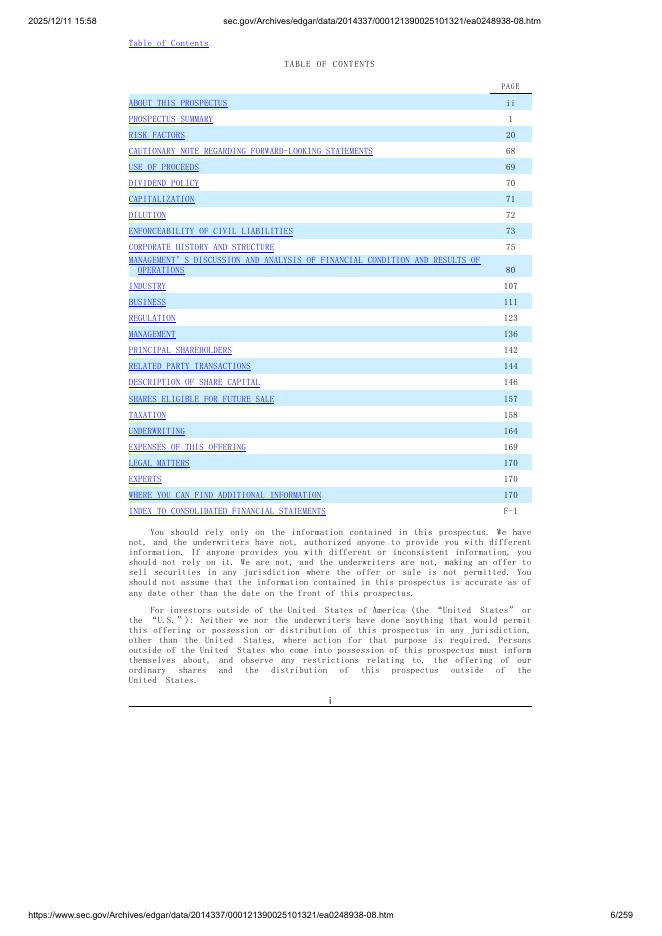 Texxon Holding Limited美股纳斯达克IPO上市招股说明书_第6页