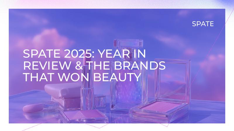 SPATE：2025年度回顾与美妆赢家品牌报告（英文版）海报