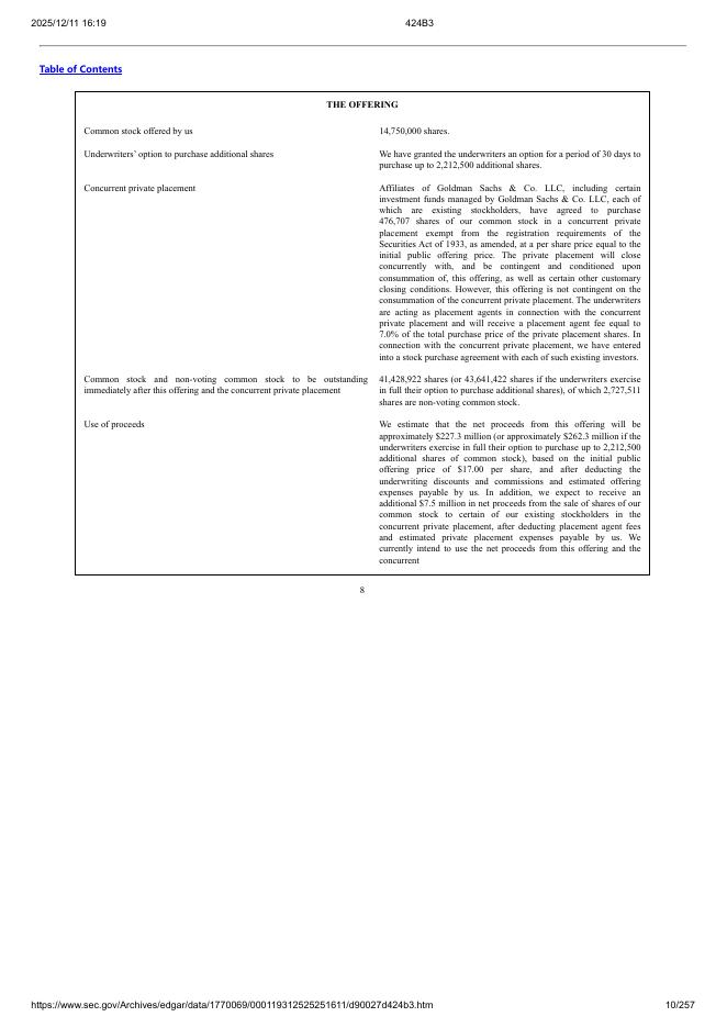 MapLight Therapeutics, Inc.美股纳斯达克IPO上市招股说明书_第10页