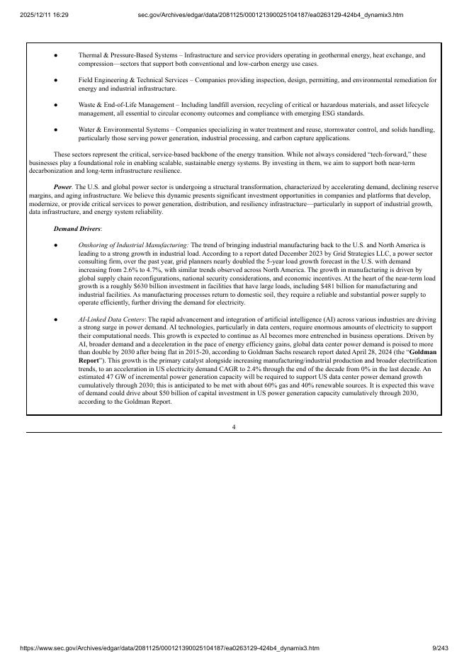 Dynamix Corporation III美股纳斯达克IPO上市招股说明书_第9页