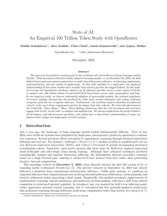 100万亿Token实证AI研究：从交互到推理的范式转移（英文版）