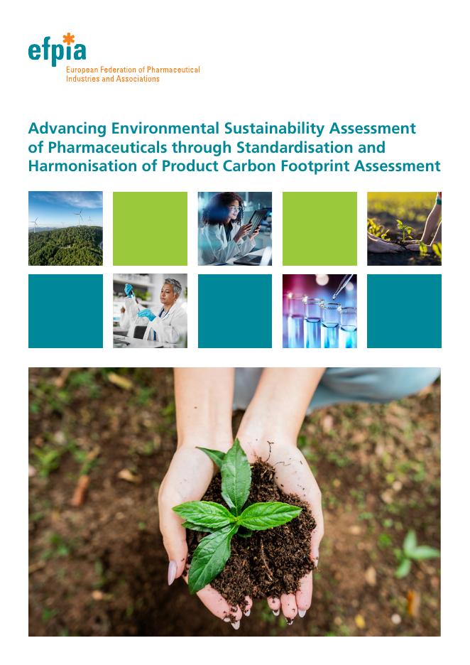 EFPIA：2025年通过标准化和产品碳足迹评估的统一来推进药品环境可持续性评估报告（英文版）海报