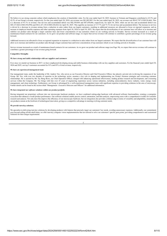 Phaos Technology Holdings（Cayman）Limited纽约证券交易所IPO上市招股说明书_第8页