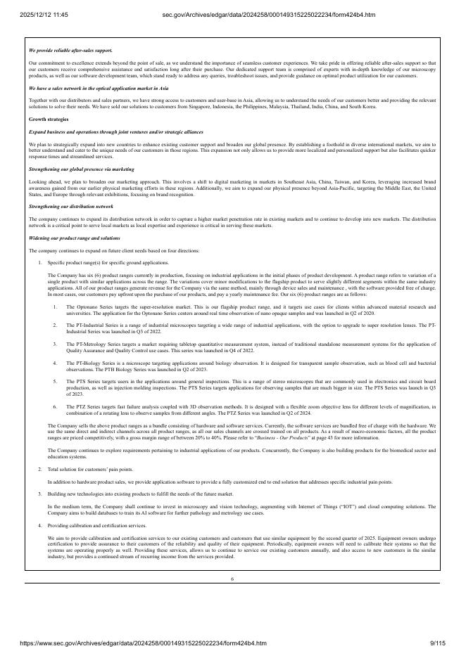 Phaos Technology Holdings（Cayman）Limited纽约证券交易所IPO上市招股说明书_第9页