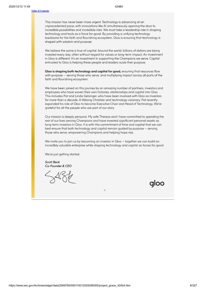 Gloo Holdings, Inc.美股纳斯达克IPO上市招股说明书_第8页