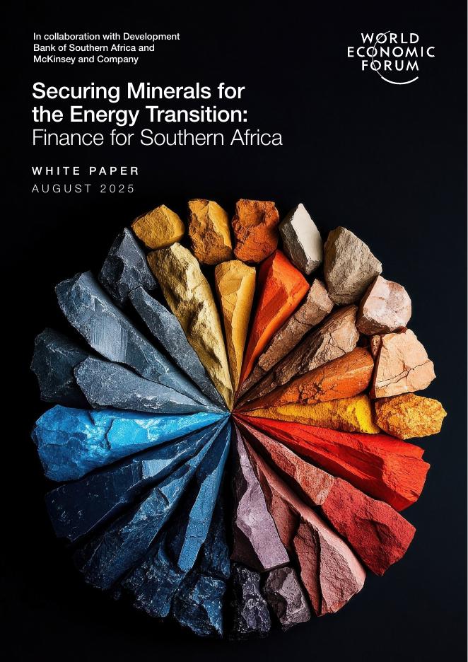 世界经济论坛：2025年确保能源转型中的矿产资源：为南部非洲融资报告（英文版）海报