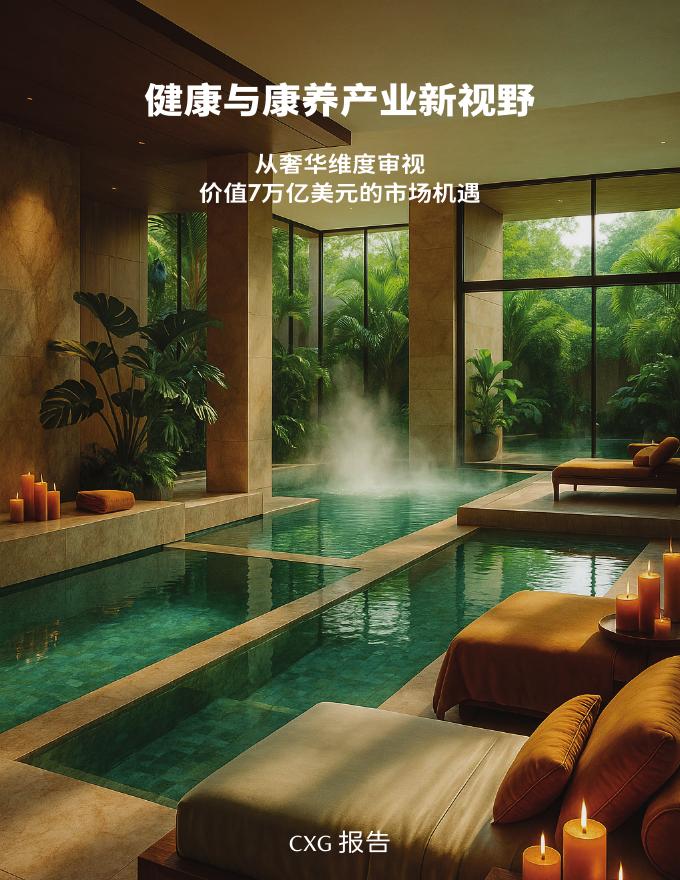 GXG：2025年健康与康养产业新视野-从奢华维度审视价值7万亿美元的市场机遇报告海报