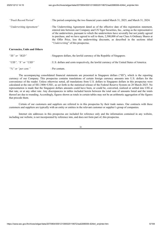 SMJ International Holdings Inc.纽约证券交易所IPO上市招股说明书_第6页