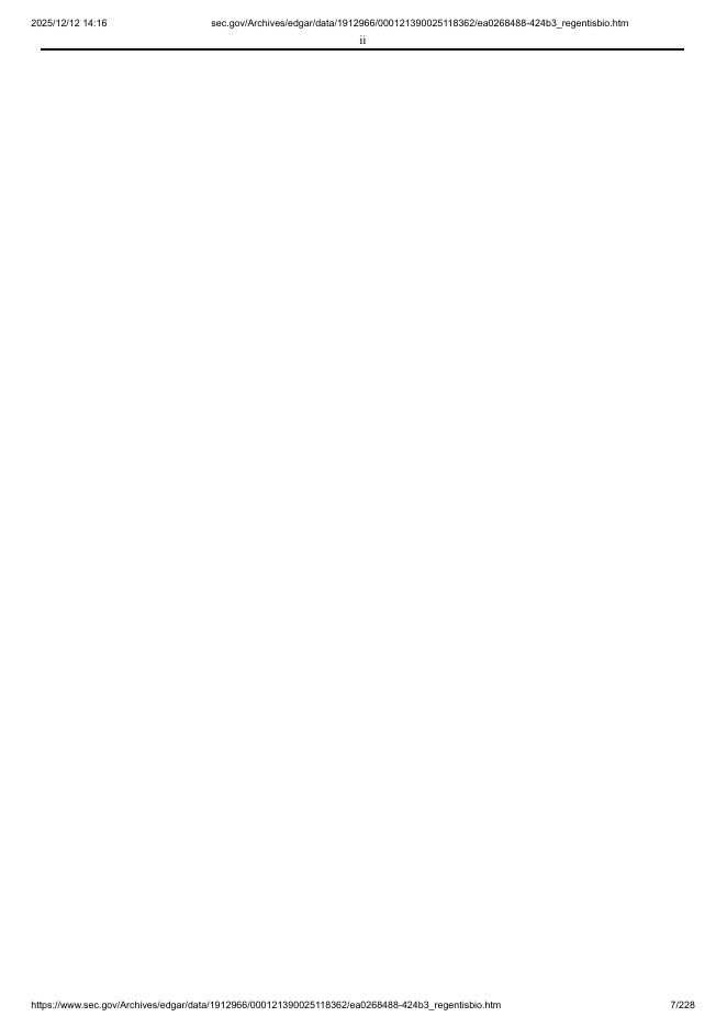 Regentis Biomaterials Ltd.纽约证券交易所美国板块IPO上市招股说明书_第7页