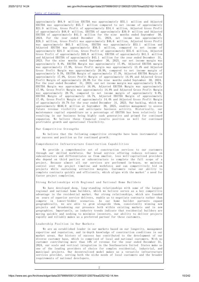 Cardinal Infrastructure Group Inc.美股纳斯达克IPO上市招股说明书_第10页