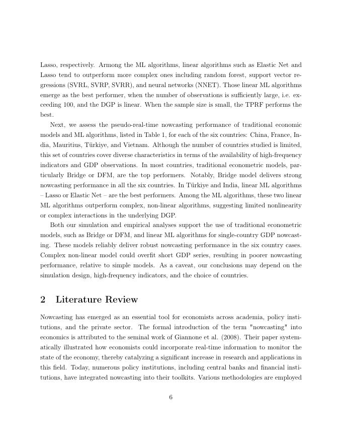 国际货币基金组织：传统计量经济学模型与机器学习算法的GDP预测性能：模拟和案例研究（英文版）_第8页
