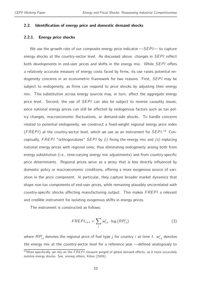 法国预测与国际信息中心：能源和财政冲击：重新评估产业竞争力（英文版）_第10页