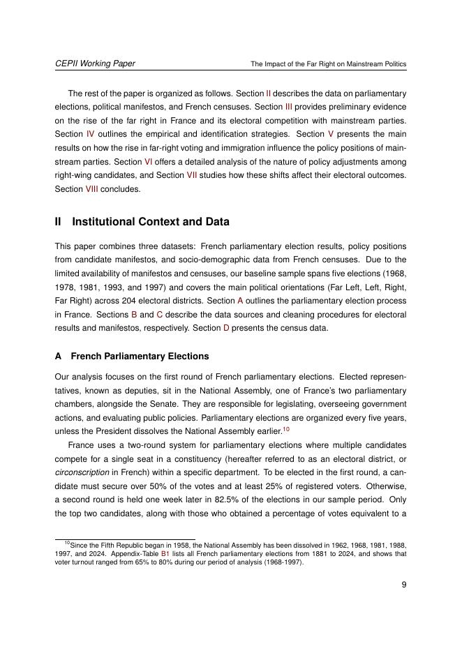 法国预测与国际信息中心：极右翼对主流政治的影响：来自国民阵线的证据（英文版）_第9页