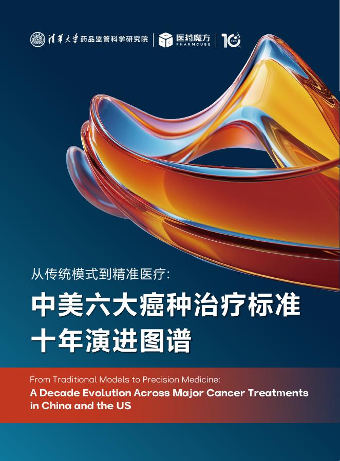医药魔方：2025年从传统模式到精准医疗：中美六大癌症治疗标准十年演进图谱海报