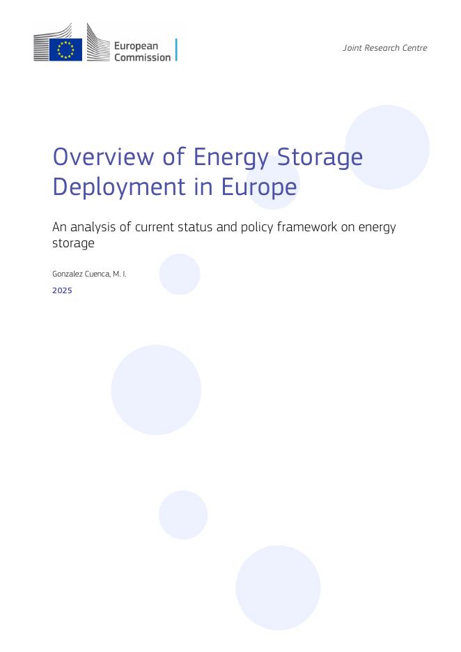 欧盟委员会：2025年欧洲储能部署概况报告（英文版）海报