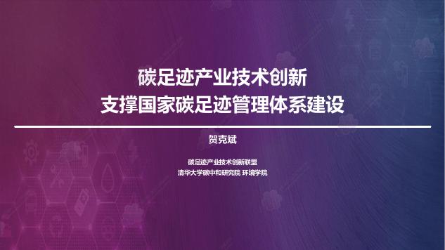 清华大学（贺克斌）：2025年碳足迹产业技术创新联盟建设思路报告