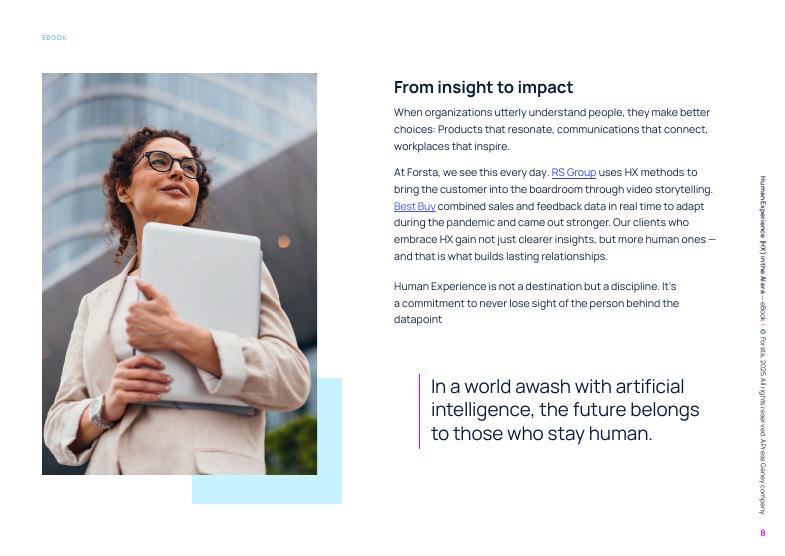 Forsta：2025年人工智能时代的用户体验：洞察领袖指南报告（英文版）_第8页