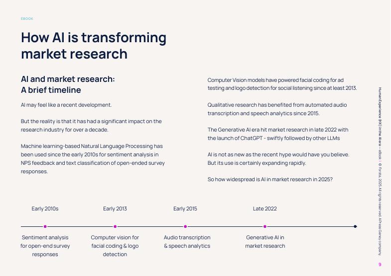 Forsta：2025年人工智能时代的用户体验：洞察领袖指南报告（英文版）_第9页
