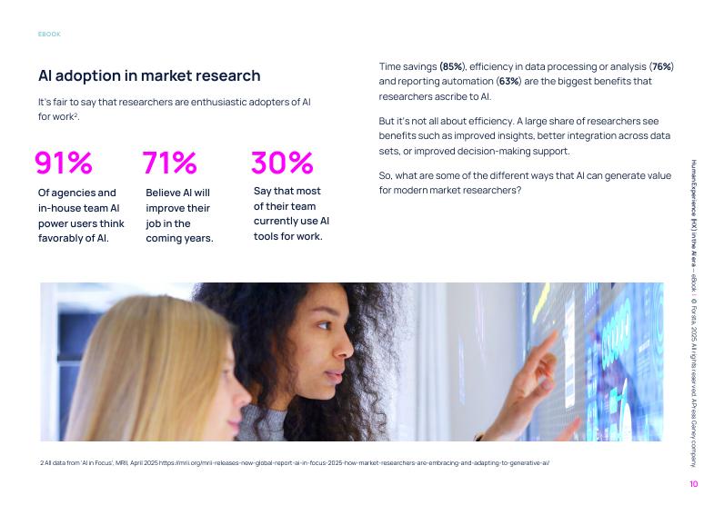 Forsta：2025年人工智能时代的用户体验：洞察领袖指南报告（英文版）_第10页