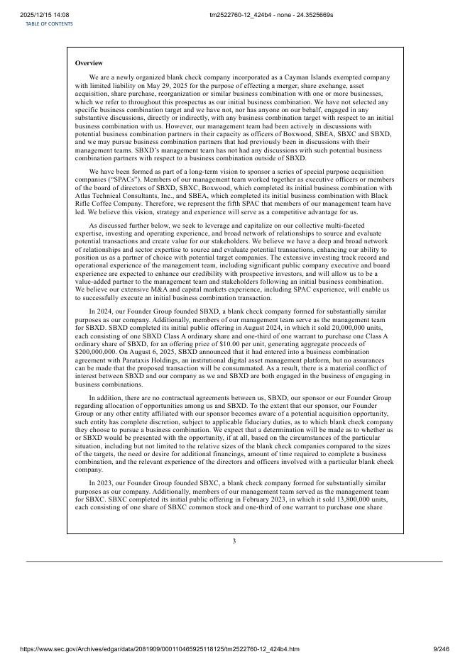 SilverBox Corp V纽约证券交易所IPO上市招股说明书_第9页