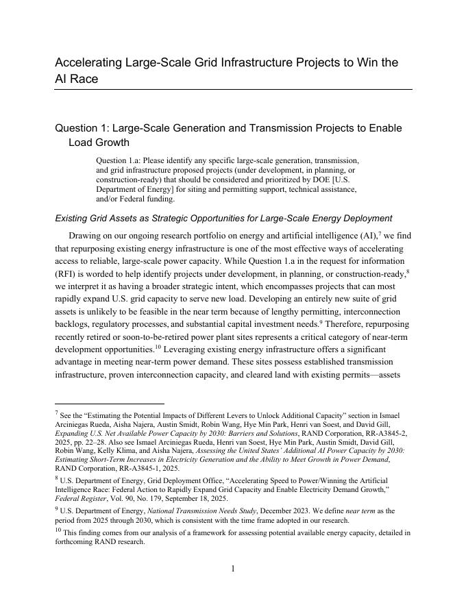 Rand兰德：2025年加快大规模网格基础设施项目，赢得人工智能竞赛报告（英文版）_第8页