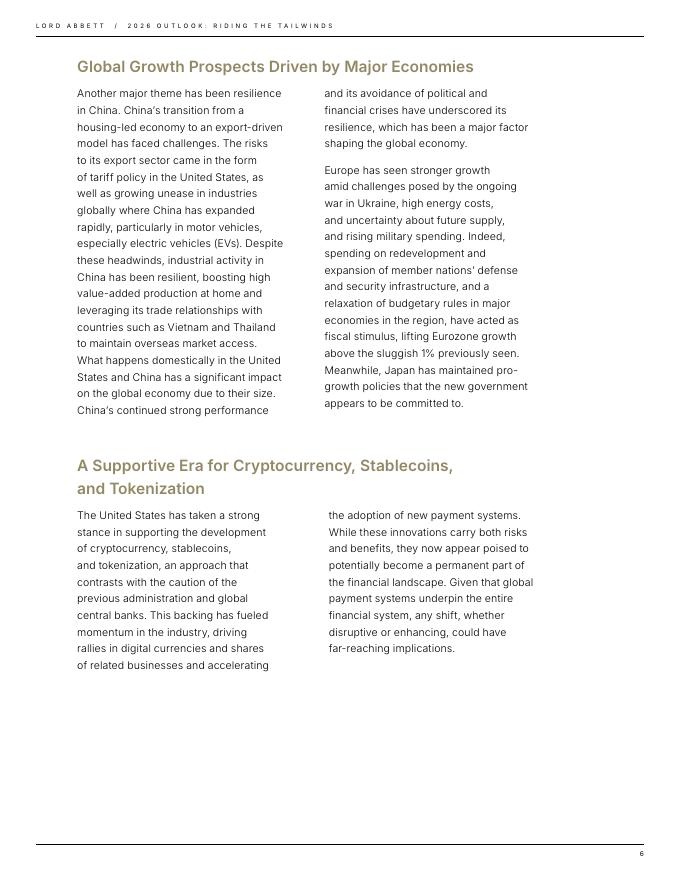 诺德·安博特公司：2026年全球投资展望报告：乘势而上（英文版）_第6页