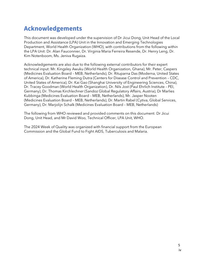 WHO世界卫生组织：建立药品、疫苗和体外诊断的质量标准：2024年质量周培训工具包（英文版）_第5页